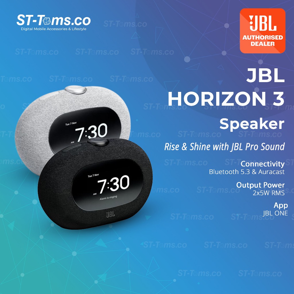 JBL Horizon 3 Clock Radio Speaker with FM