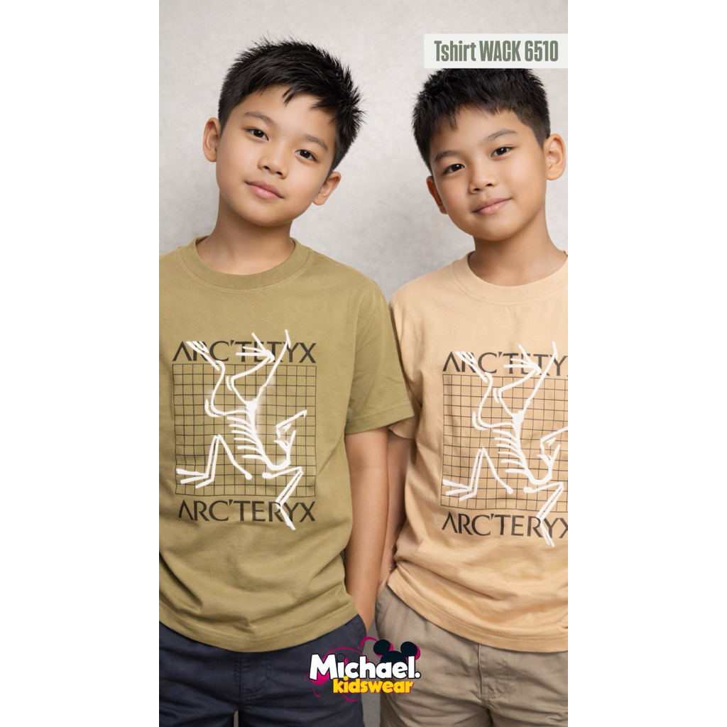 Baju Kaos Oblong Tshirt WACK 6510 Anak Edisi Imlek Cowok/Laki laki Style Premium Usia 2-17 Tahun Mod
