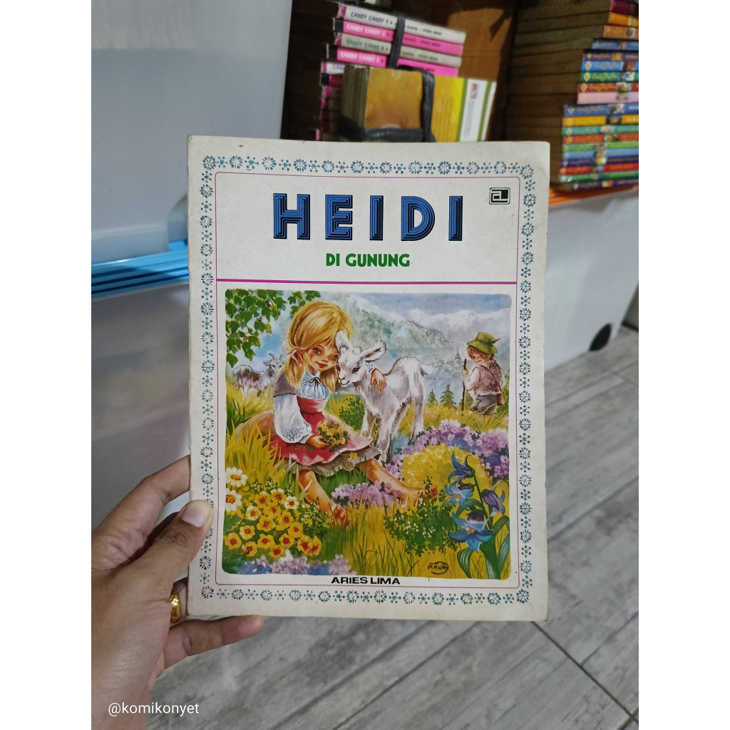 Buku Cerita Anak Klasik Heidi di Gunung Penerbit Aries Lima