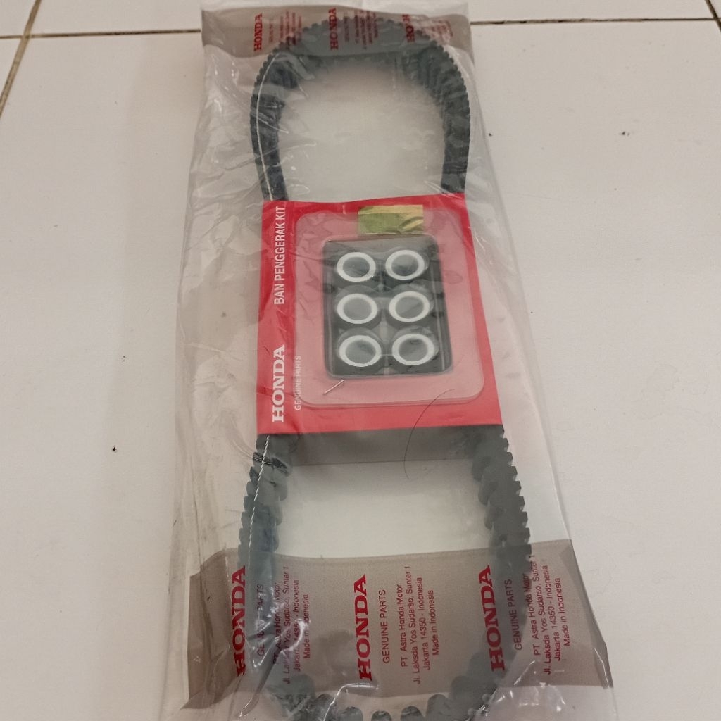 FANBELT VANBELT SET +ROLLER VARIO 125 LED ORIGINAL HONDA GENUINE 23100-K35-BA0