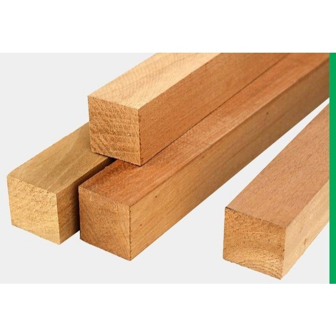 Kaso Mahoni 4x6cm / Kayu Mahoni 6x4cm  / Kayu Mahoni