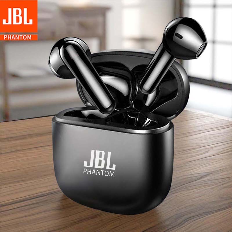JBL PHANTOM Headphone Bluetooth in-ear 2026  memiliki efek suara 9D, latensi rendah IPX2, tahan debu