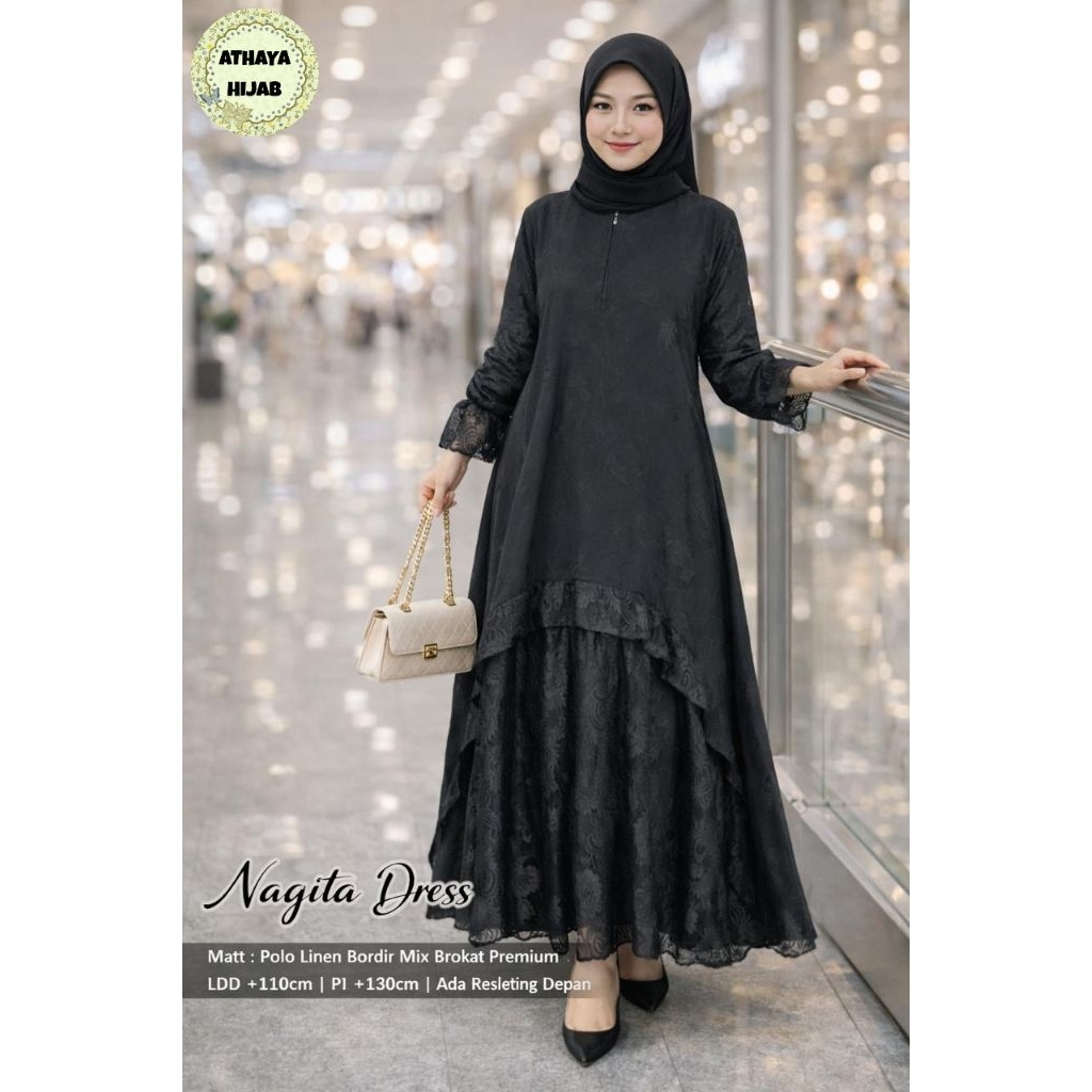 NAGITA DRESS/ RASTYNA SET BY ATHAYA