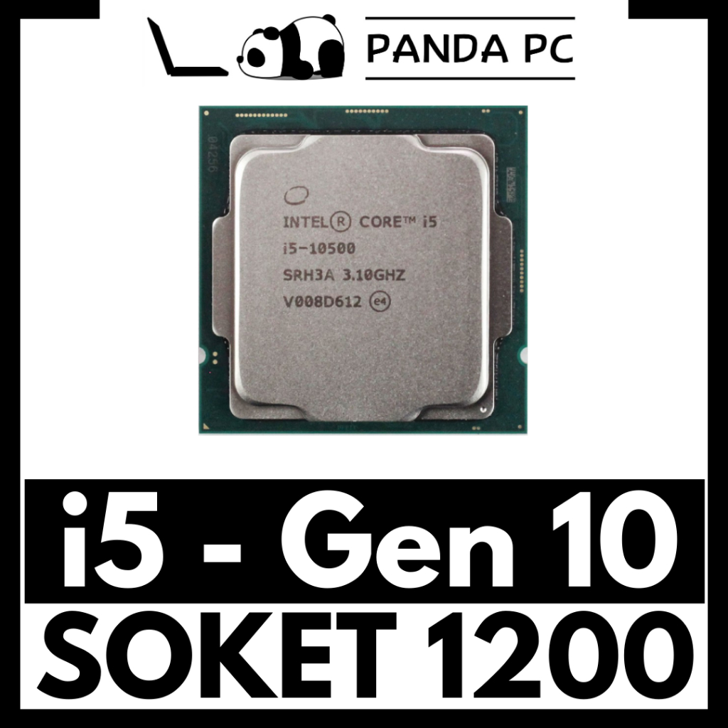 Processor Core i5 Gen 10 - 10400 10500 10500T LGA 1200 Comet Lake H410