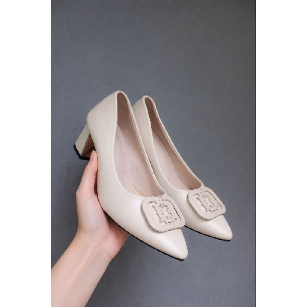 PL Sepatu Heels Emory Apricot