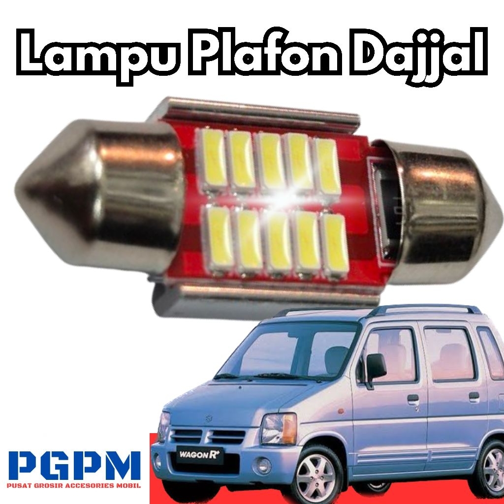 LED Lampu Plafon Dajjal Karimun Kotak 21Watt 12v Super Terang Garansi 1 Tahun PnP Suzuki