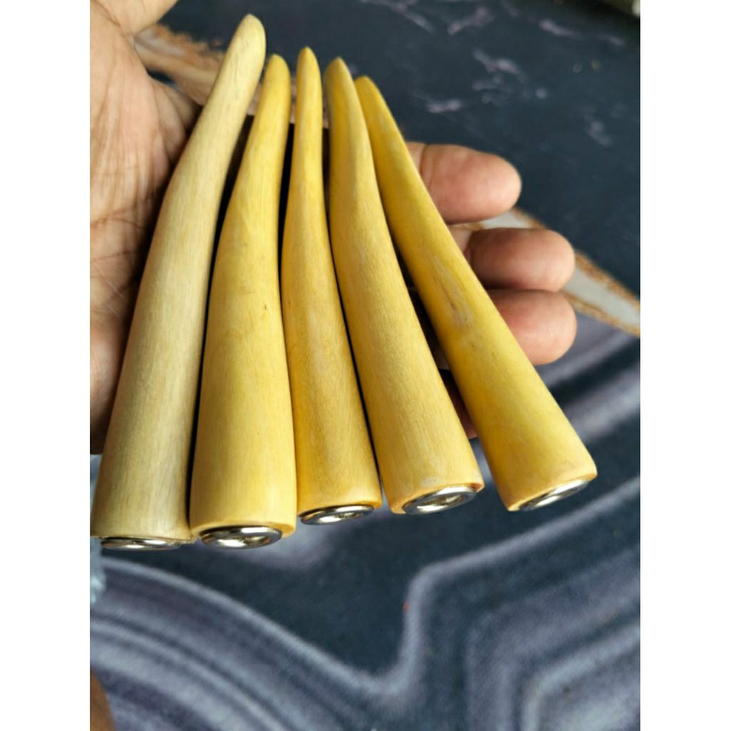 pipa rokok kayu kemuning asli panjang 12 cm