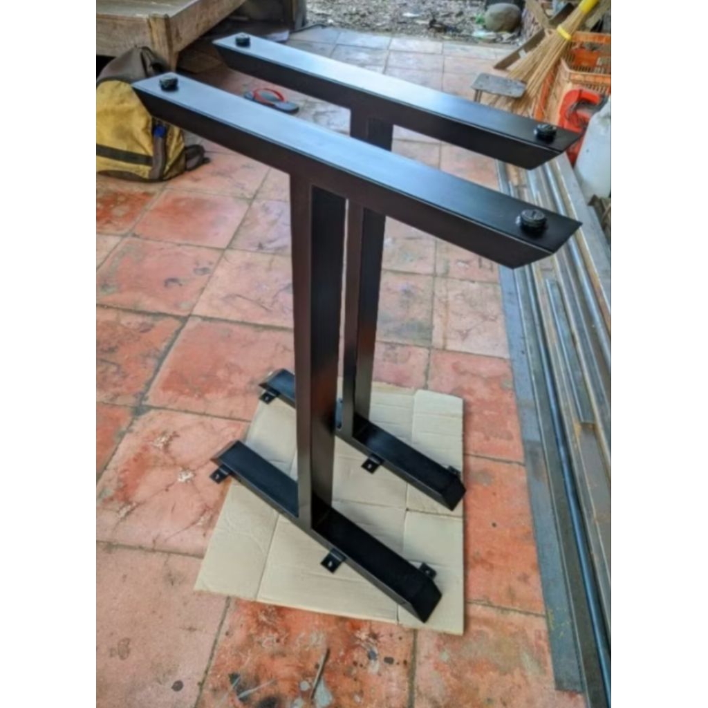 Kaki Meja Besi Hollow/Meja Kerja Minimalis Termurah