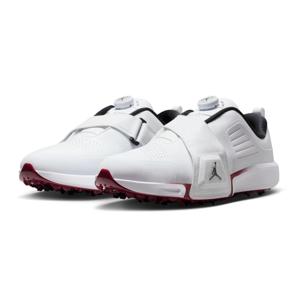 Sepatu Golf Nike Air Jordan REV White Black Original