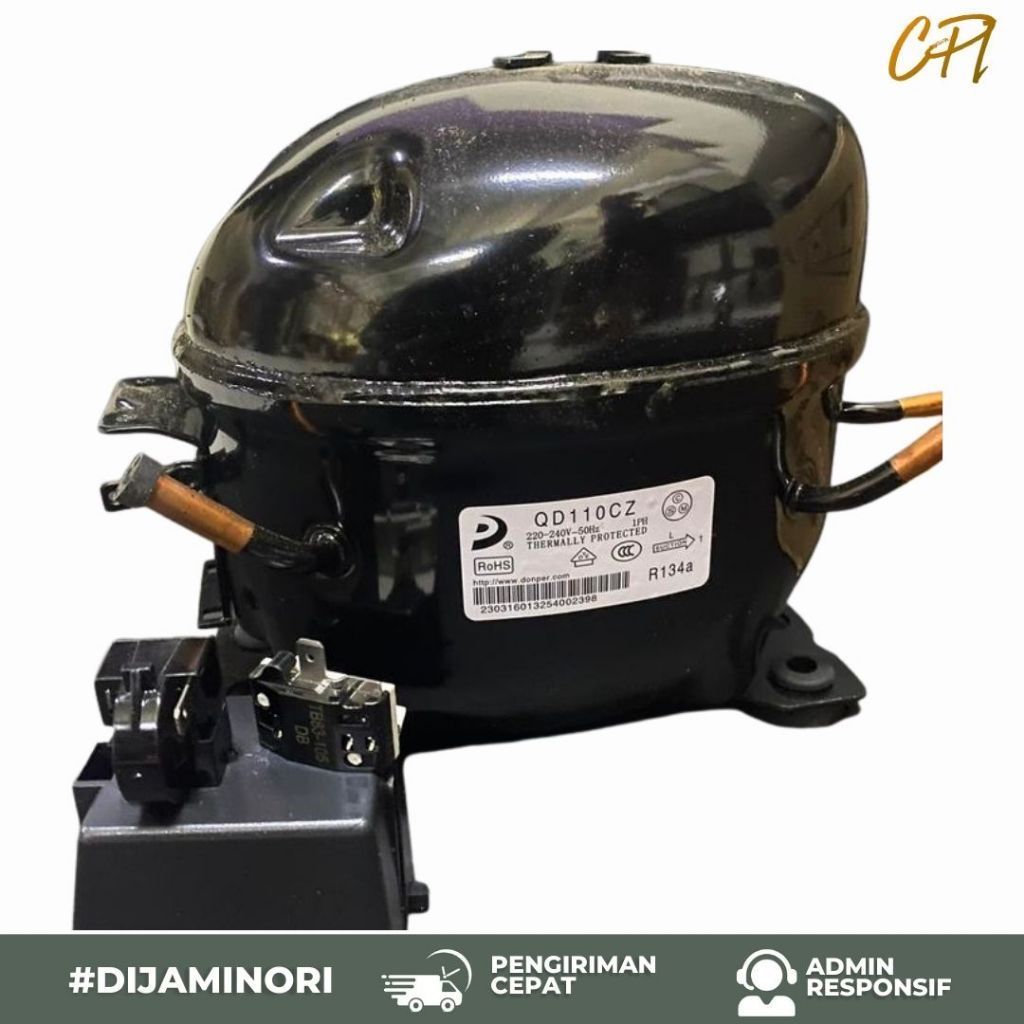 Kompresor freezer box, showcase 1/3 pk donper