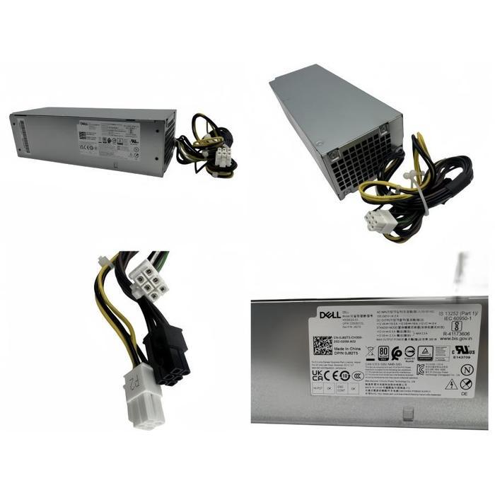 POWER SUPPLY DELL OPTIPLEX 3050 5050 7050 SFF 6+4pin 300 WATT ( BERGARANSI )