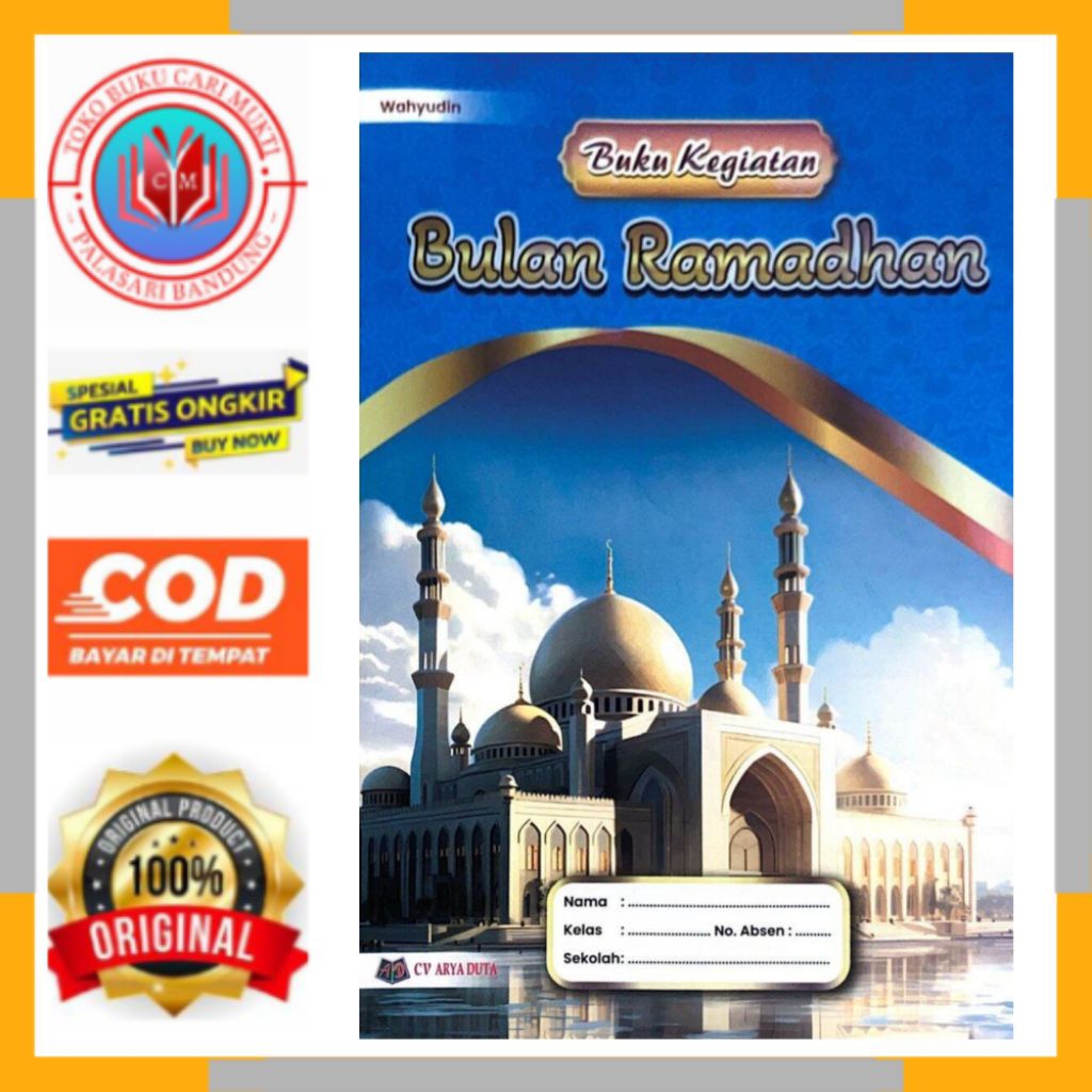 BUKU KEGIATAN BULAN RAMADHAN CV ARYA DUTA
