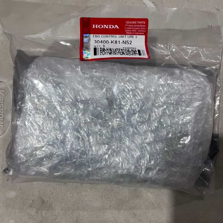 30400K81N52 ECM,ECU (Eng Control unit) Honda BeAT eSP New K81 NON ISS 30400-K81-N52