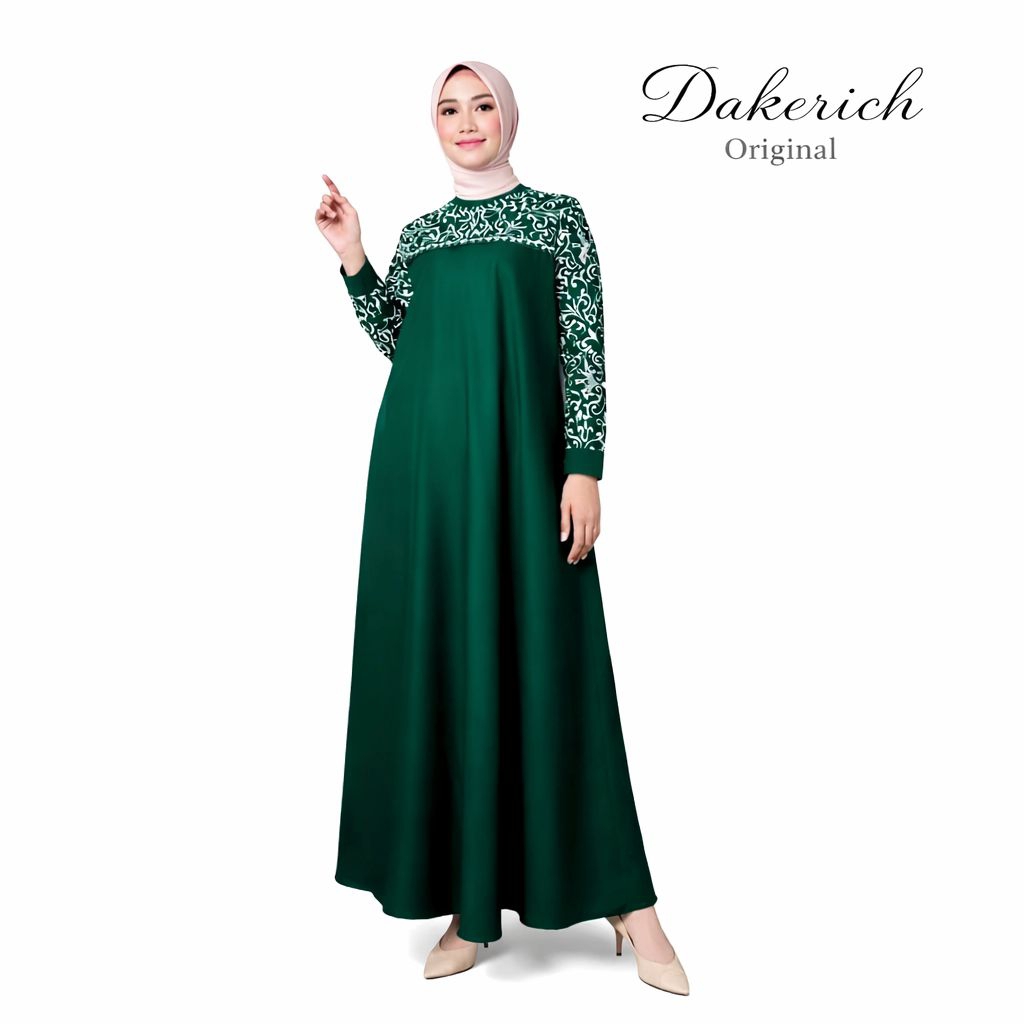 Gamis Hajrah Safir ORI Guzel Kualitas Premium