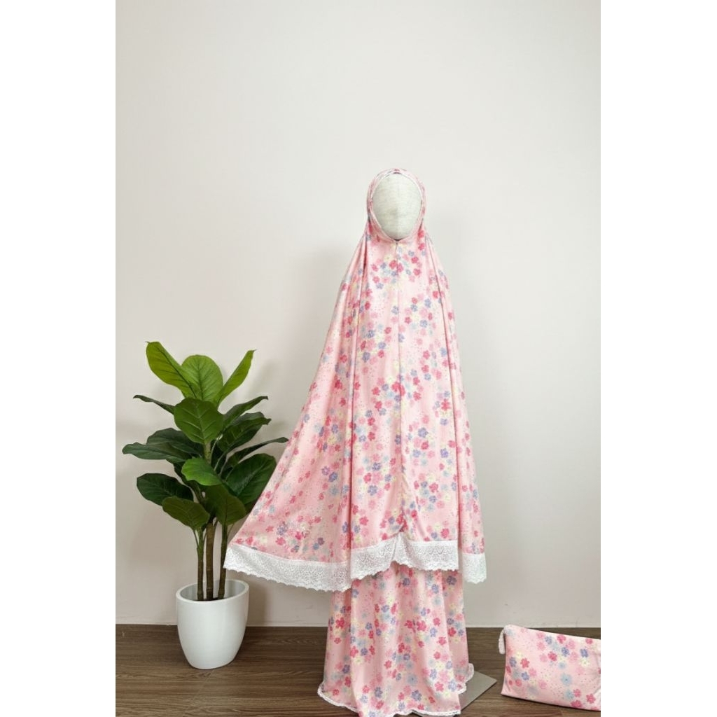 Mukena anak perempuan  rayon premium