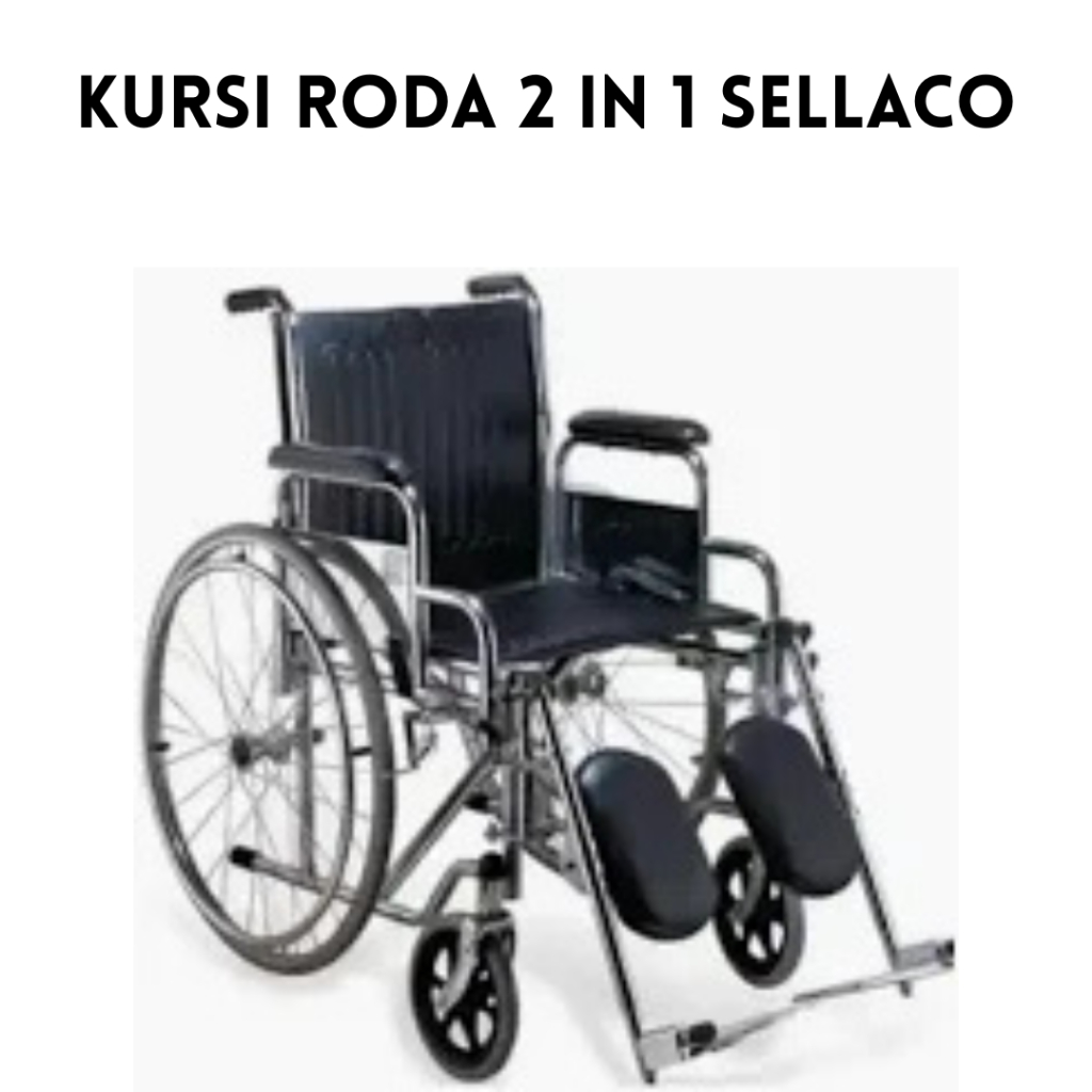 Kursi Roda Bab 2 in 1 Sella