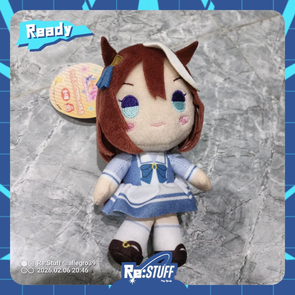 [Official] Formates Tokai Teio (15 cm) - Plushie keychain Uma Musume Pretty Derby