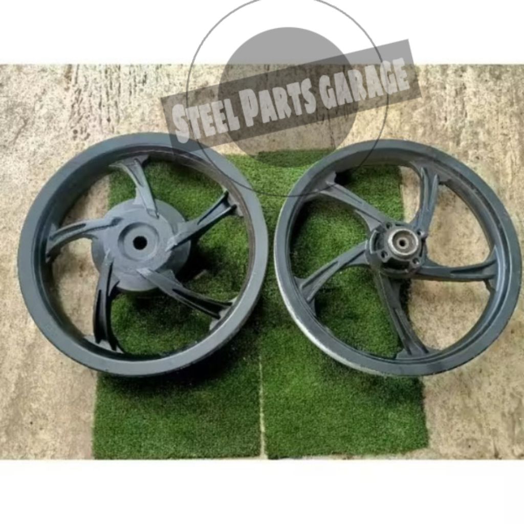 Velg Pelk Depan Belakang Suzuki SkyDrive Copotan Original