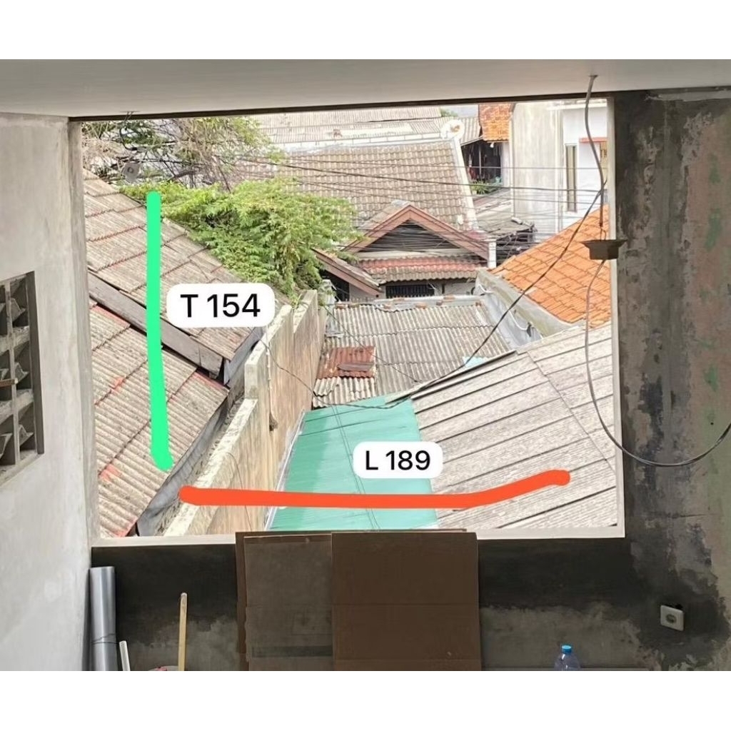 jendela aluminium 3 daun inkalum sesuai costum