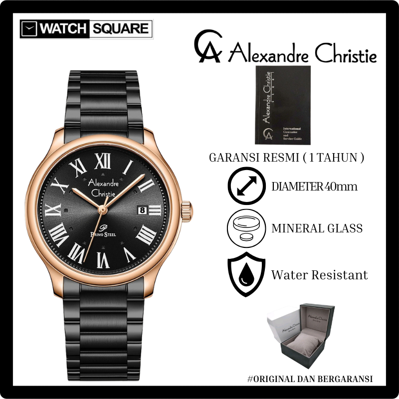 Jam tangan pria Alexandre Christie AC-1042 Primo