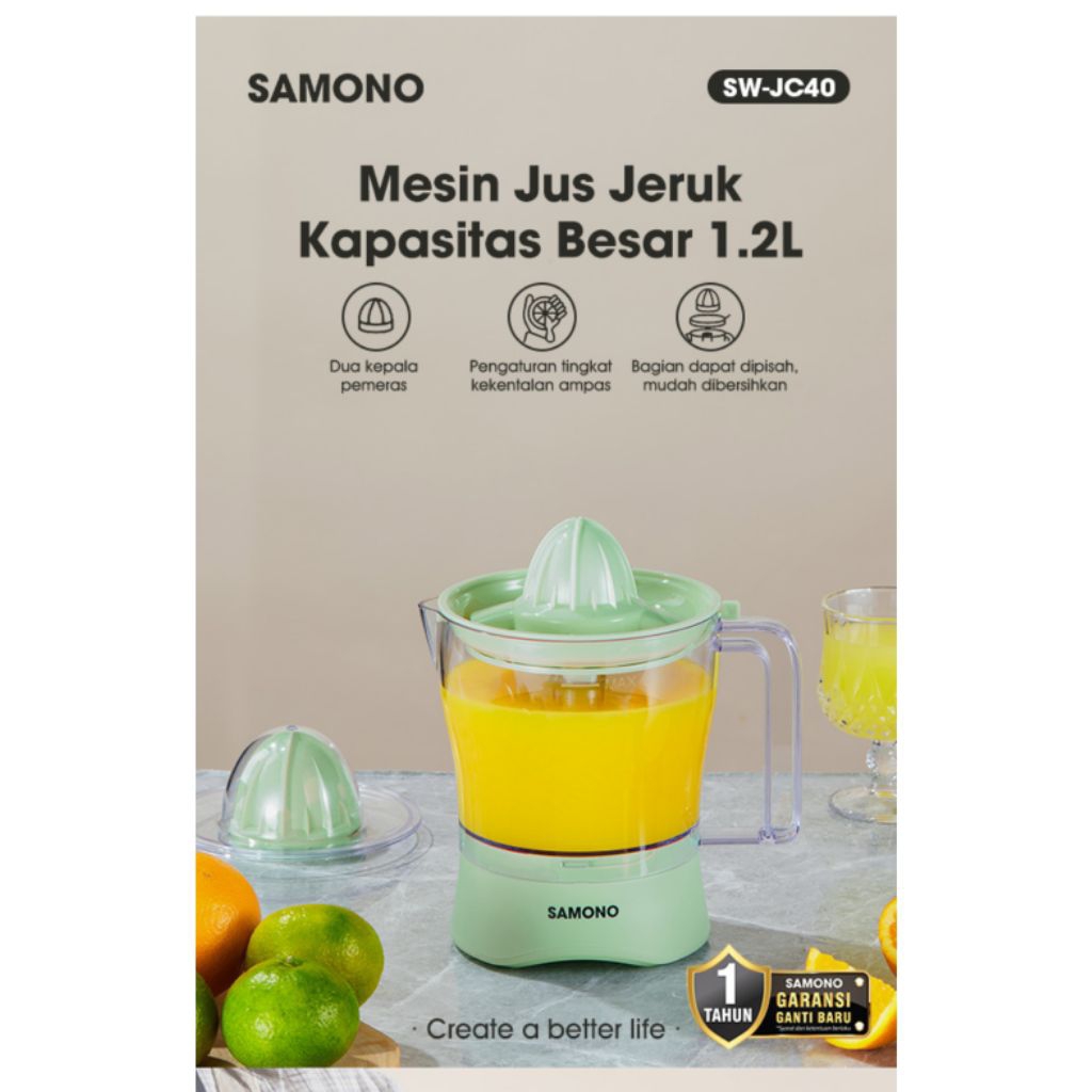 Elektrik peras jeruk SW-JC40 Samono