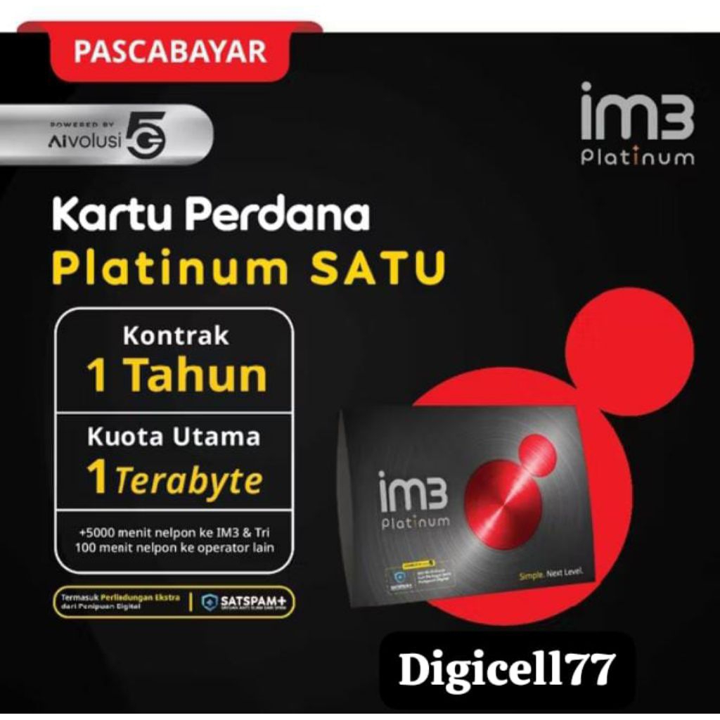 KARTU PERDANA INDOSAT IM3 1000GB 1TAHUN HARGA PROMO
