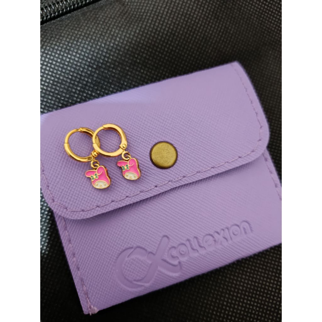 Anting-Anting Anak My Melody - Perhiasan Lapis Emas 18k  merk Collexion (Preloved)