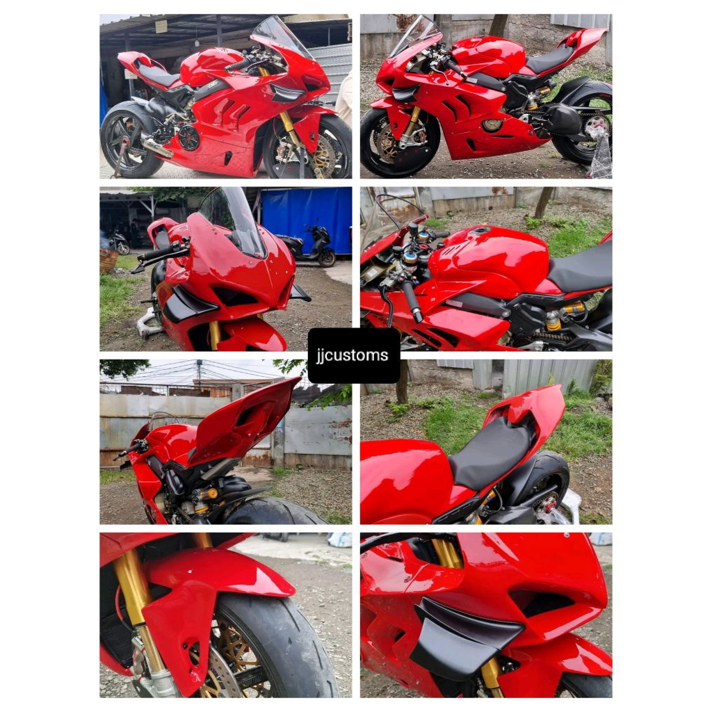 body balap Ducati Panigale paket fullset (tidak terima cod)