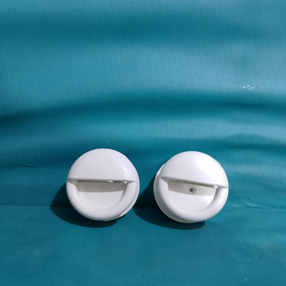 (Min 5) Tarikan Pintu PVC Handle Pintu Kamar Mandi Warna Putih