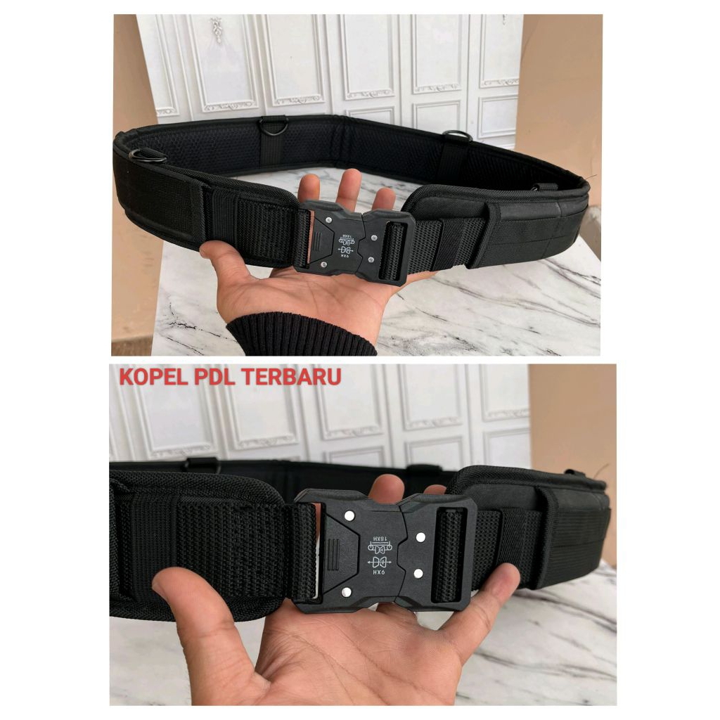 kopel PDL hitam terbaru | sabuk kopel pdl terbaru