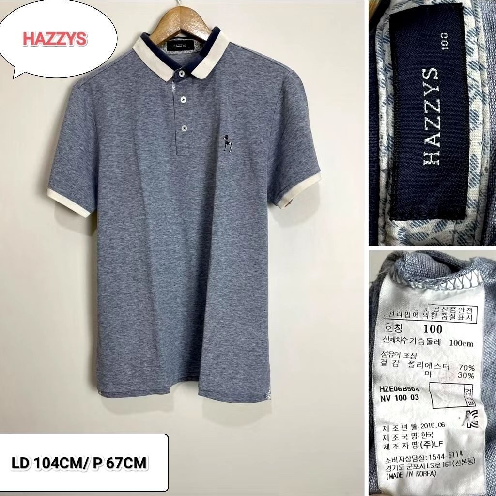 Kaos Lengan Pendek HAZZYS Denim