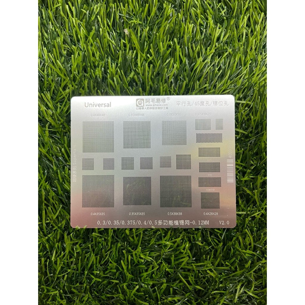 PLAT CETAKAN BGA AMAOE UNIVERSAL ORIGINAL / PLAT BGA IC TERMURAH