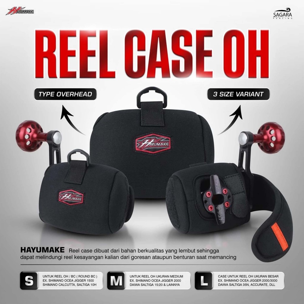 Sarung Reel OH | Pouch Reel OH | Reel Case OH HayuMake