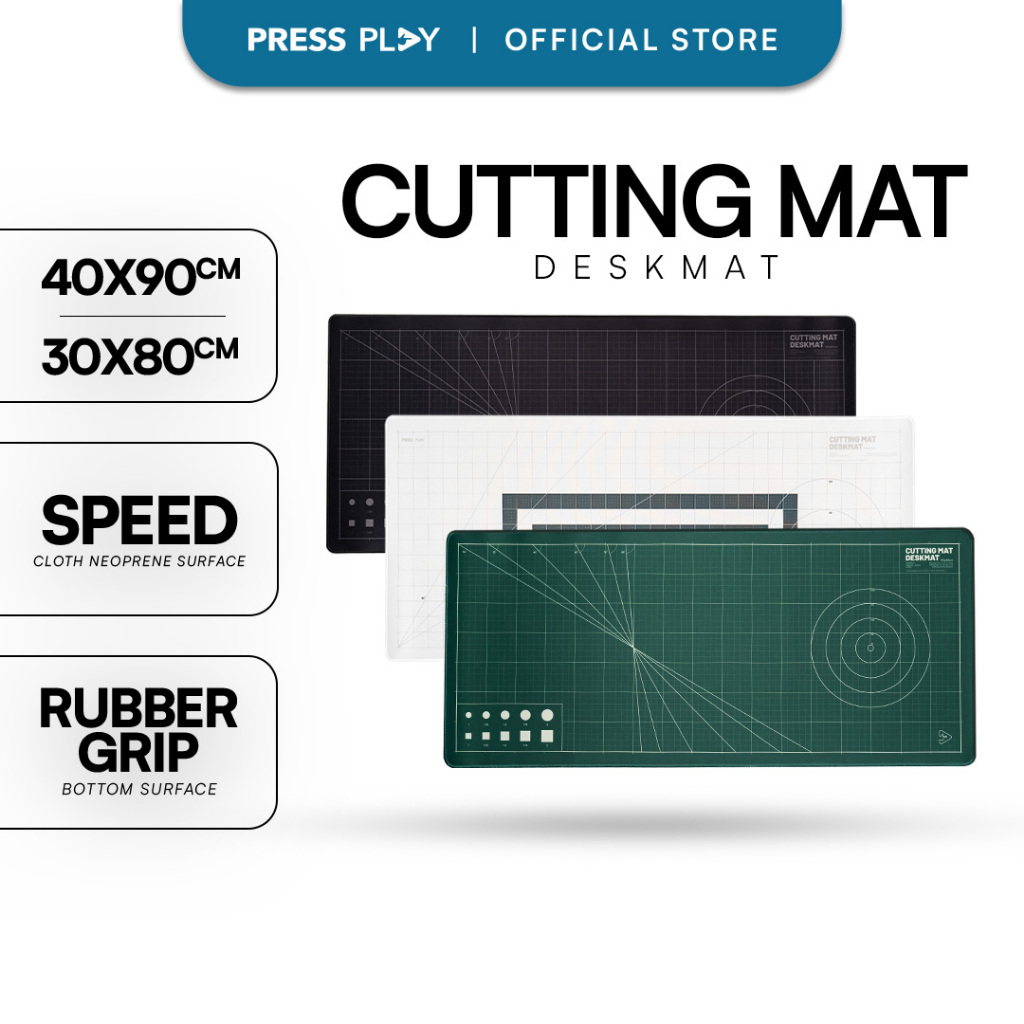CUTTING MAT Gaming Mousepad Deskmat by Press Play