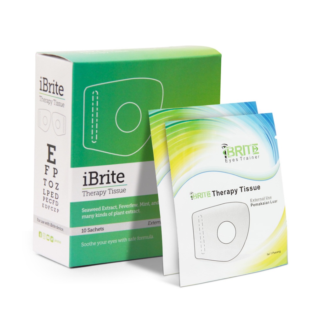 Jaco iBrite Therapy Tissue Tisu Herbal Terapi Mata Ibrite