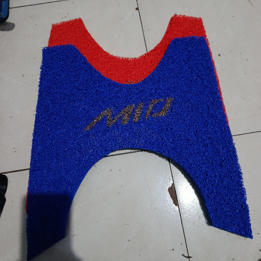 Karpet Serabut Motor Mio atau alas pijakan kaki motor mio Smile Sporty