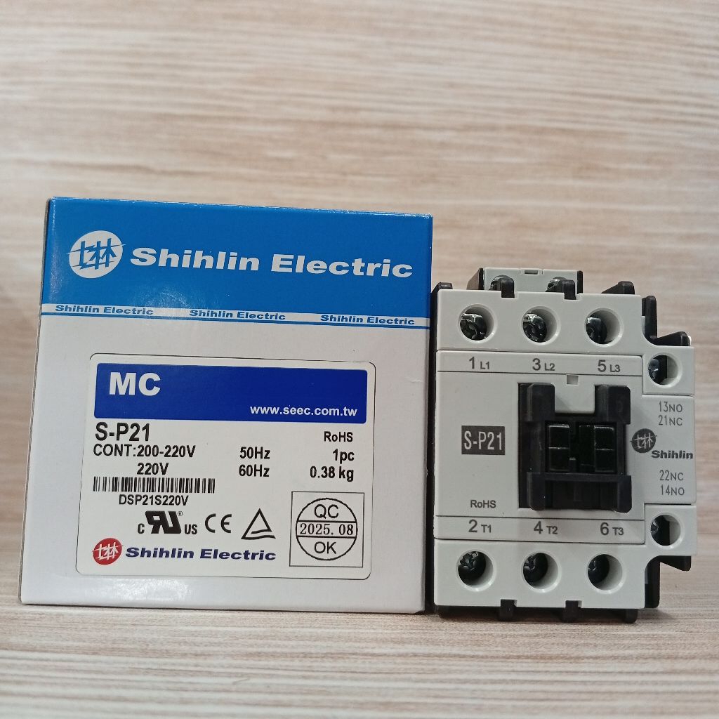Shihlin Magnetic kontaktor/Contactor 3 Phase SP11 SP12 SP15 SP16 SP21