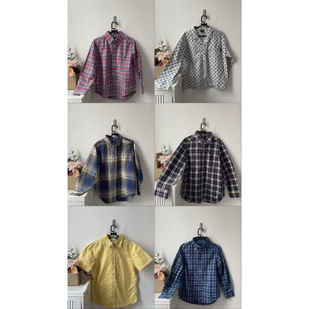 ralph lauren polo allo n lugh kemeja anak kemeja flanel anak