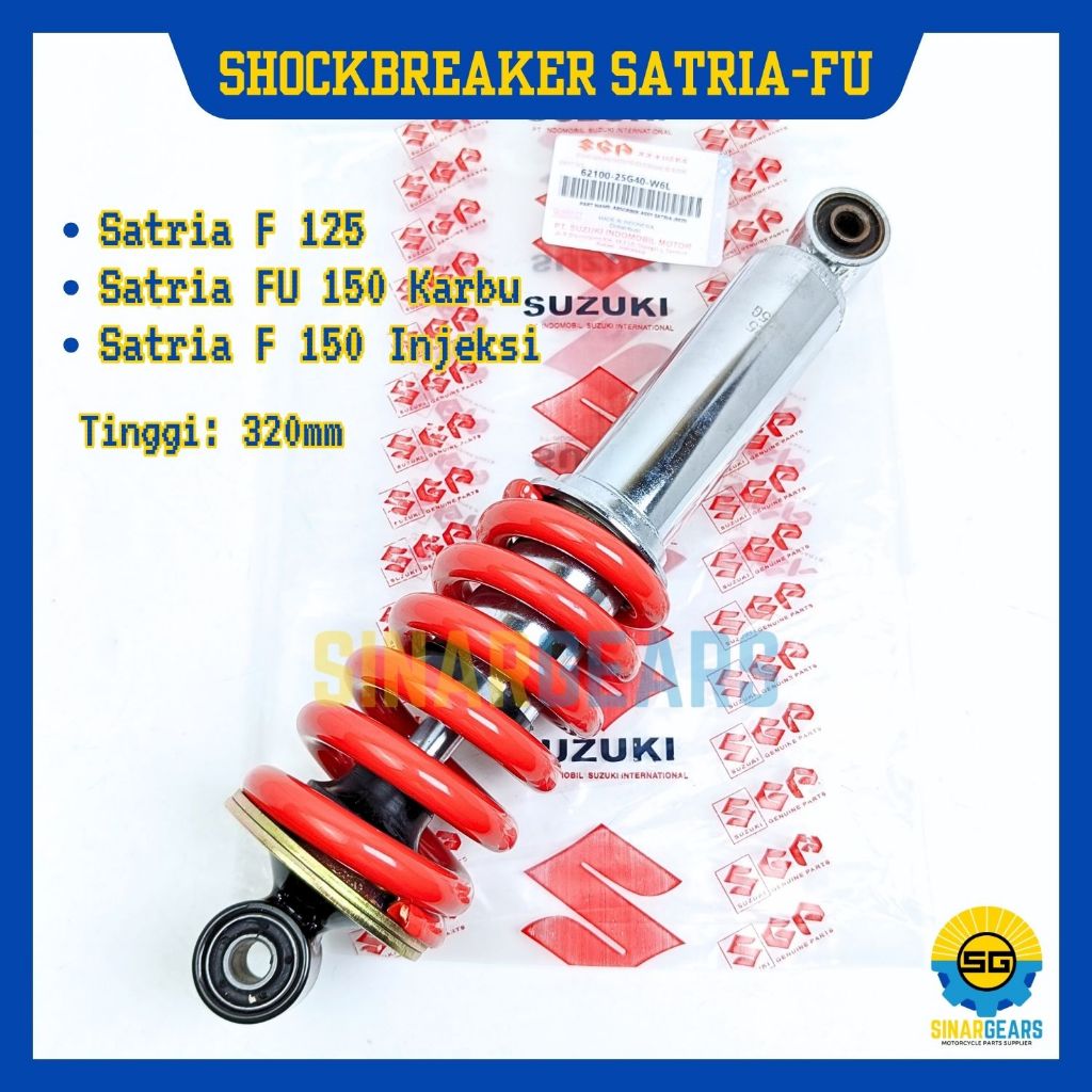 Shock Breaker Belakang Kualitas Original Suzuki 25G40 Shockbreaker Satria FU 150 Karbu Satria F 150 