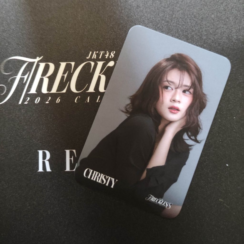 Photocard / PC Christy Freckles Reckless JKT48 Kalender 2026