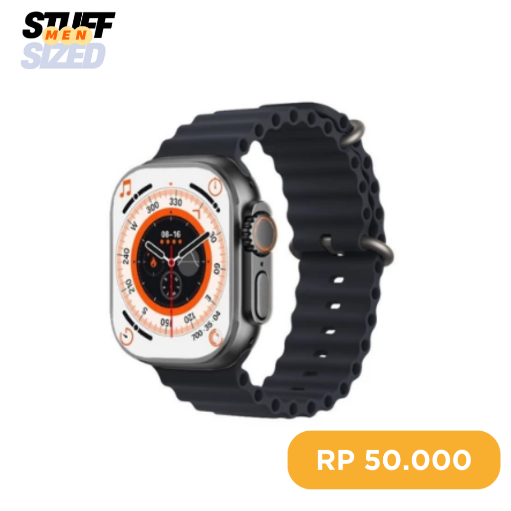 AOLON SMART WATCH 8 BLACK ULTRA Smart Watch Series 8 ULTRA Support Android & IOS Bluetooth Smartwatc