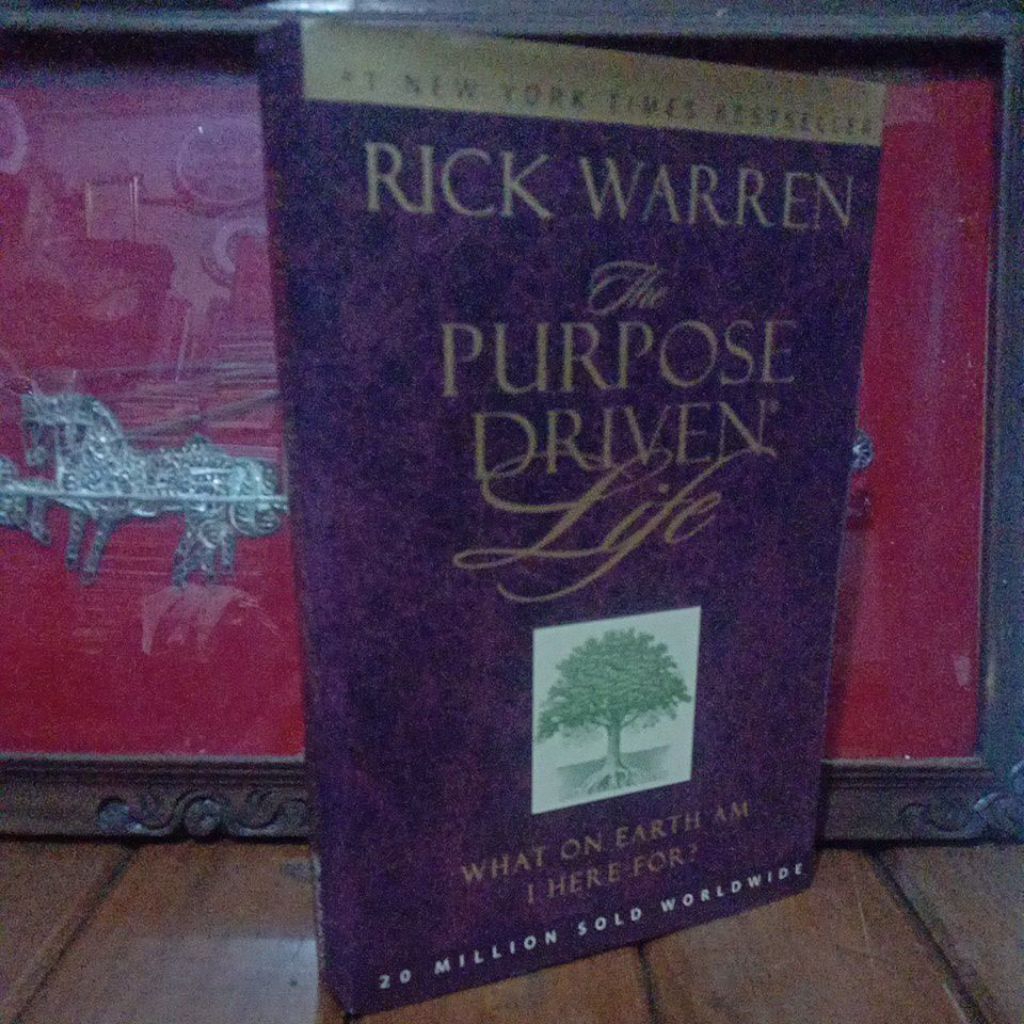 THE PURPOSE DRIVEN LIFE  - RICK WARREN