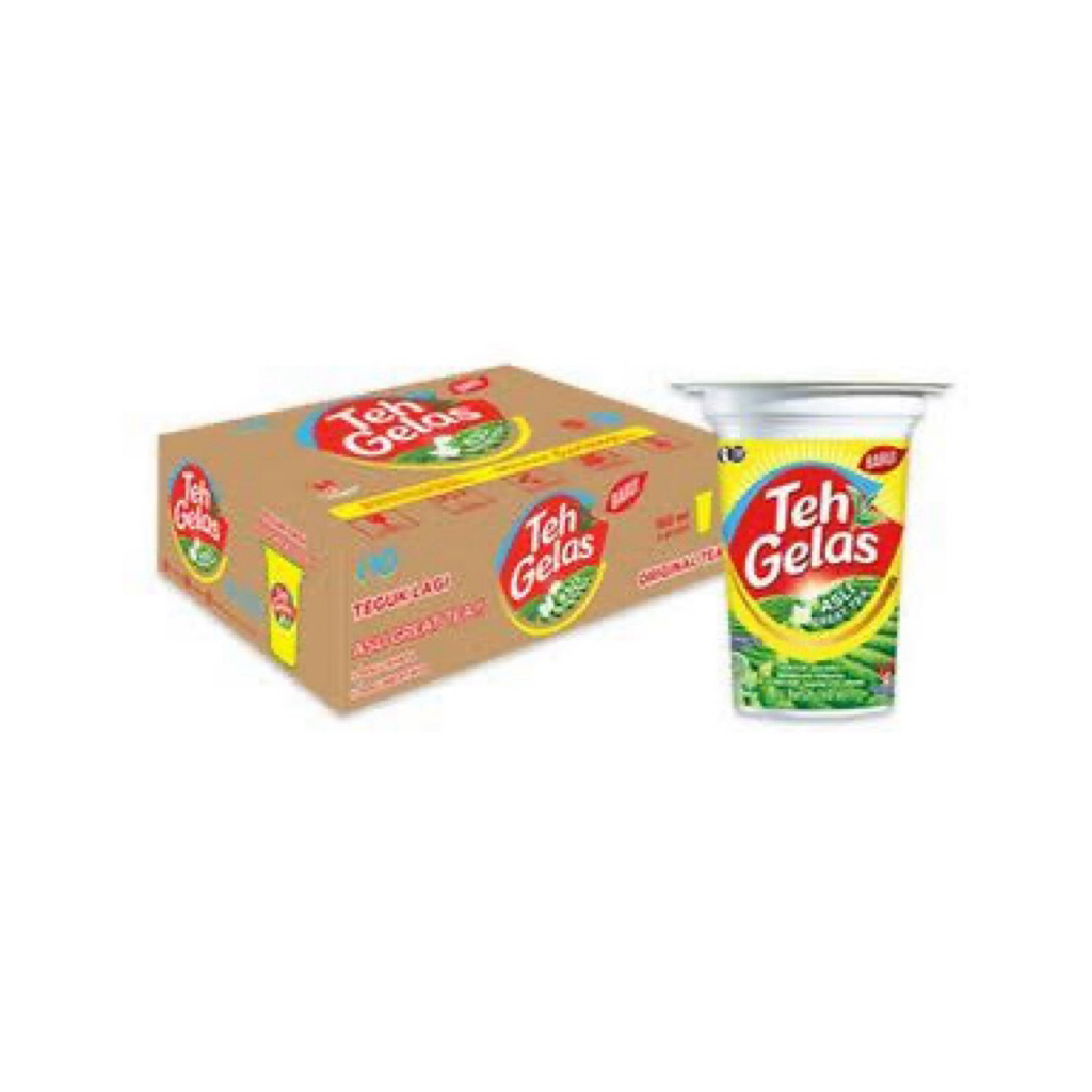 Teh Gelas 1 Dus Isi 24pcs