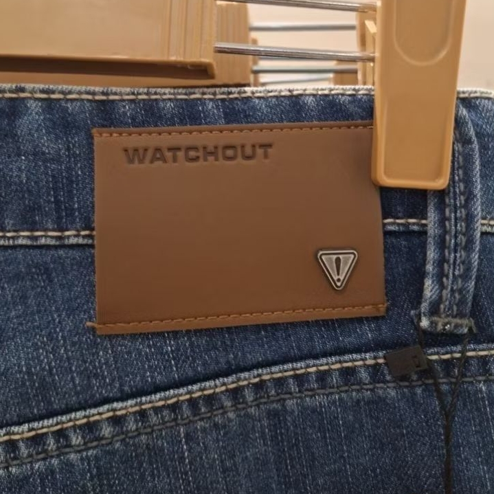 WATCHOUT JEANS celana panjang pria regular non stretch 007 denim