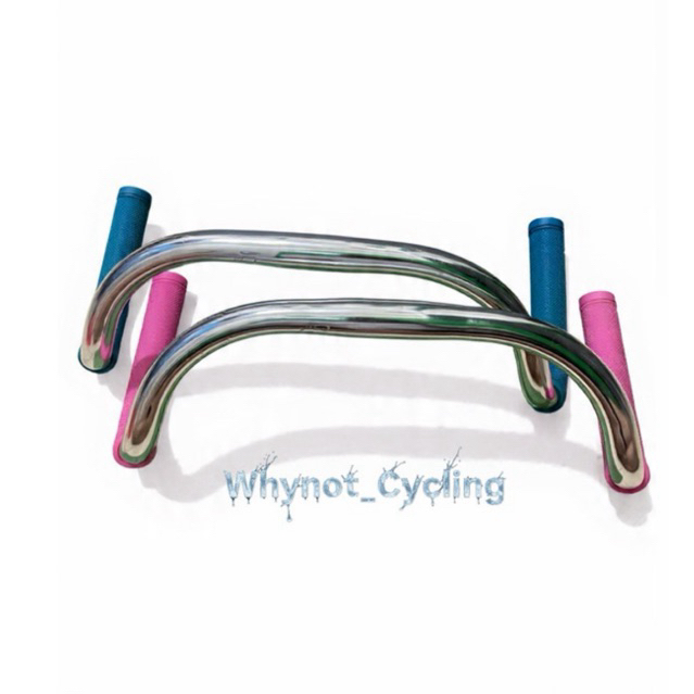 Dropbar trackbar sepeda fixie ssbbkk alloy ringan chrome