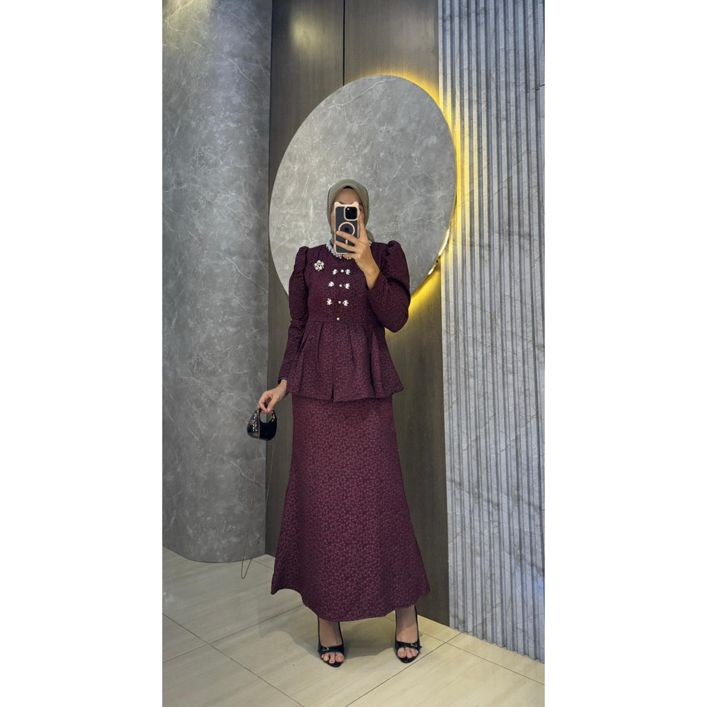 BSWOMEN ATARI SETROK WANITA||SET WANITA TERBARU