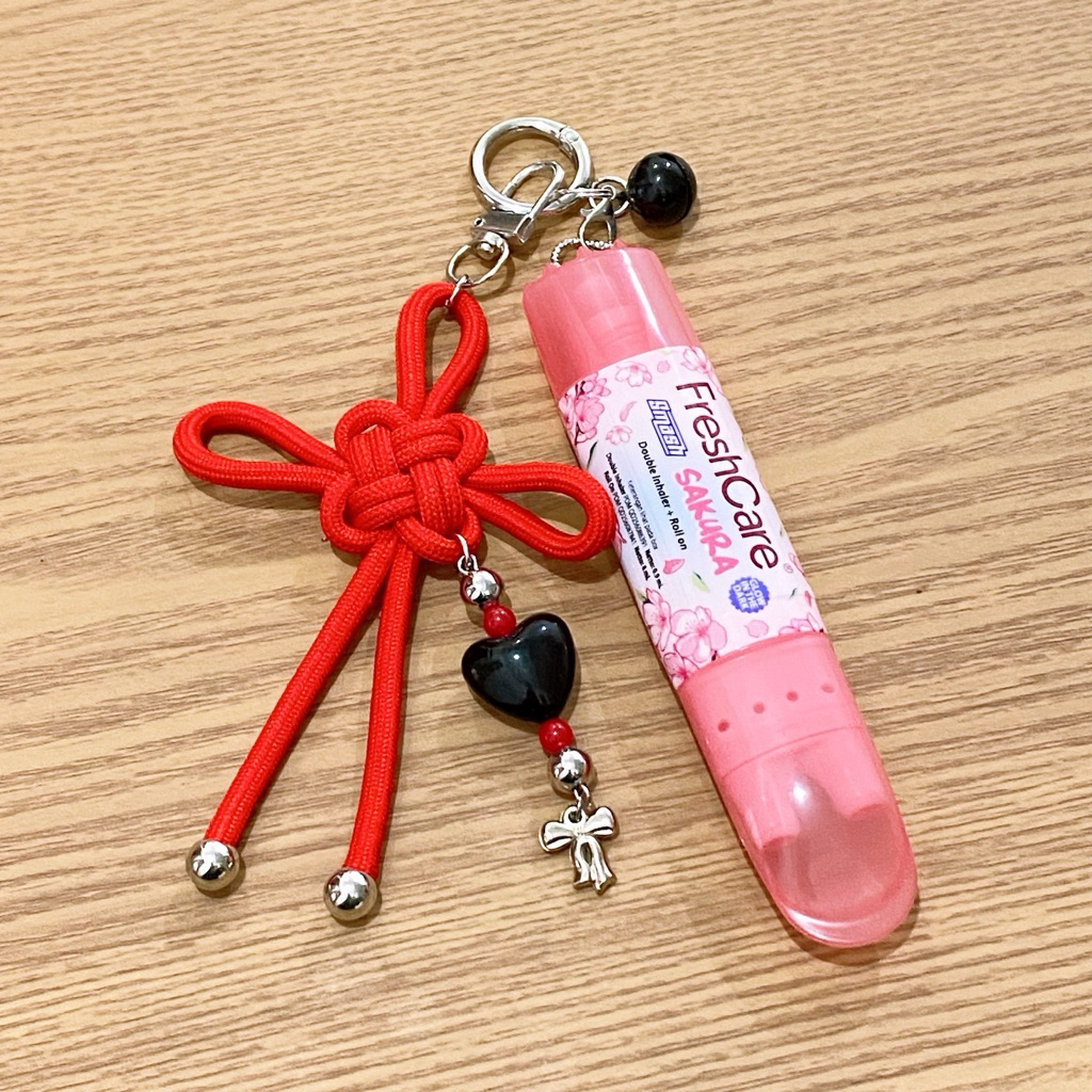 Bag Charm Jompo Freshcare Smash Pink Sakura Hampers Imlek
