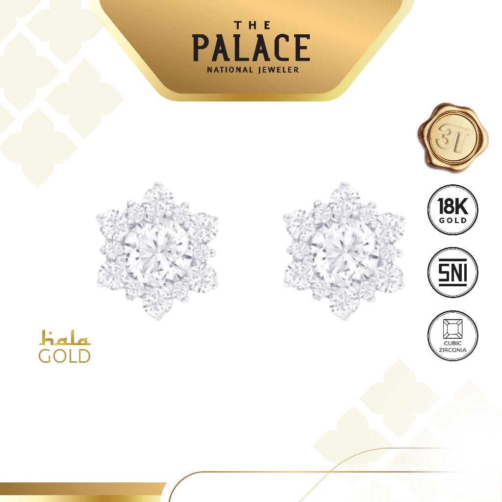 Hala Gold Matahari Earrings / Anting wanita