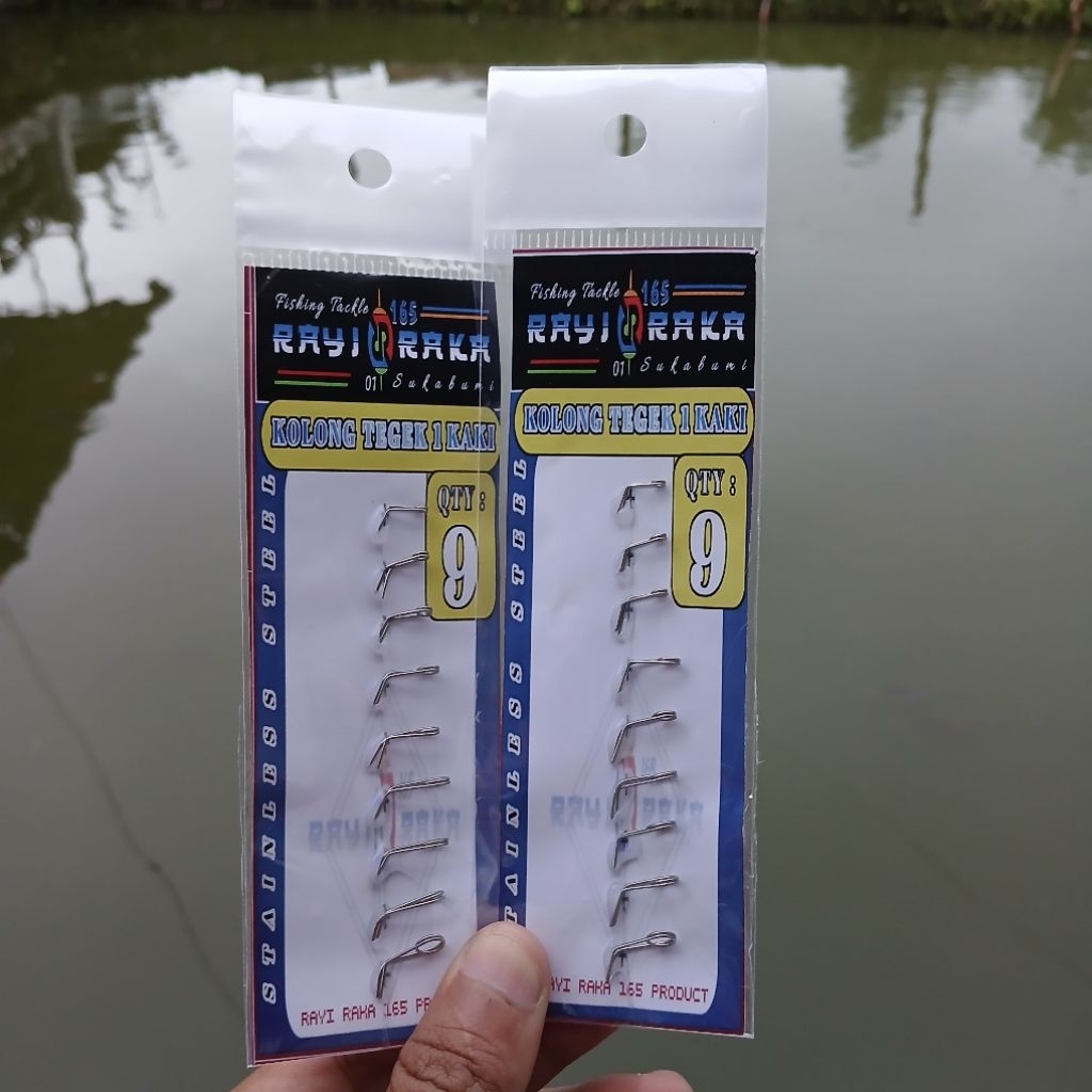 1 Set Kolong Ring Tegek Satu Kaki 9 pcs