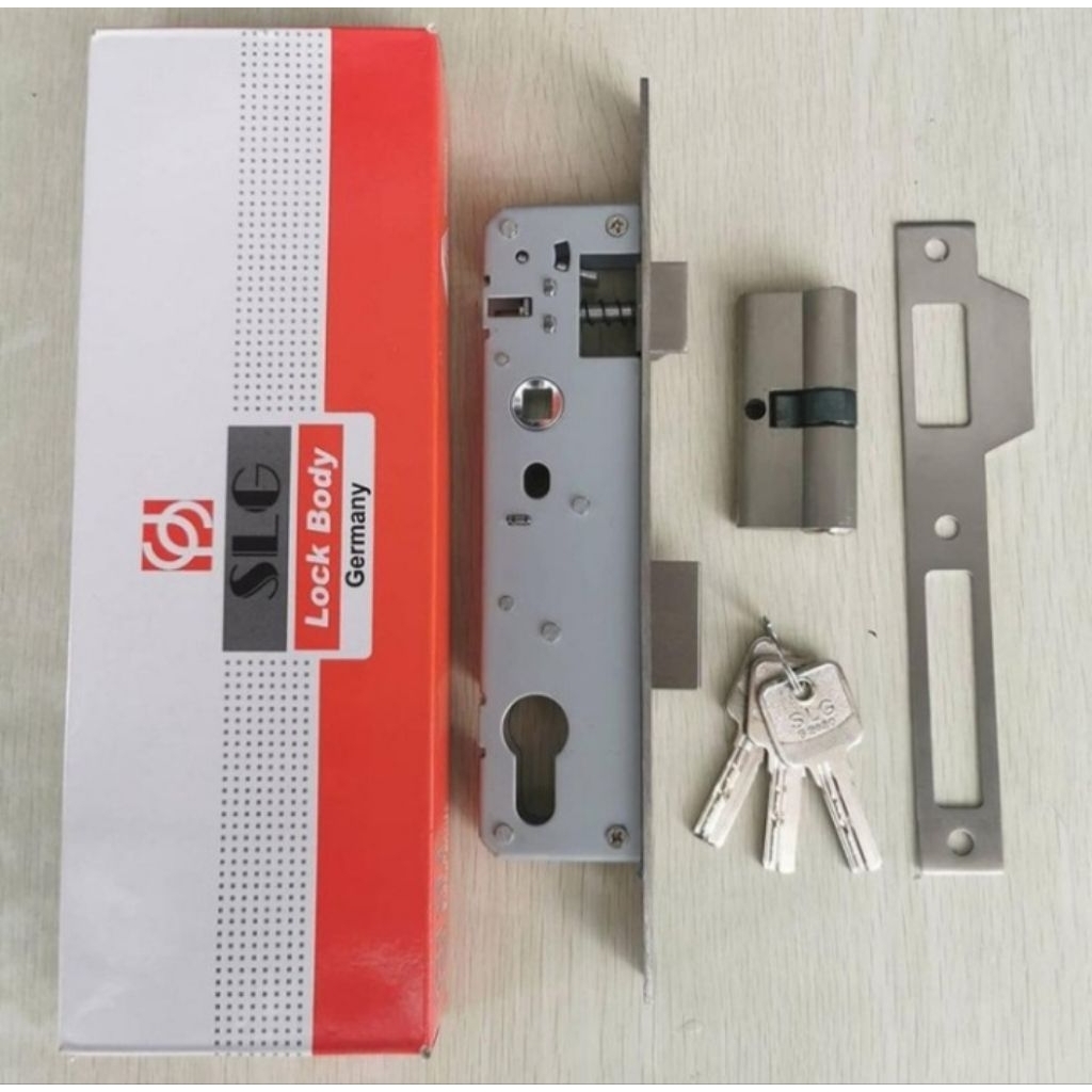 body kunci pintu almunium swing/ lidah SLG